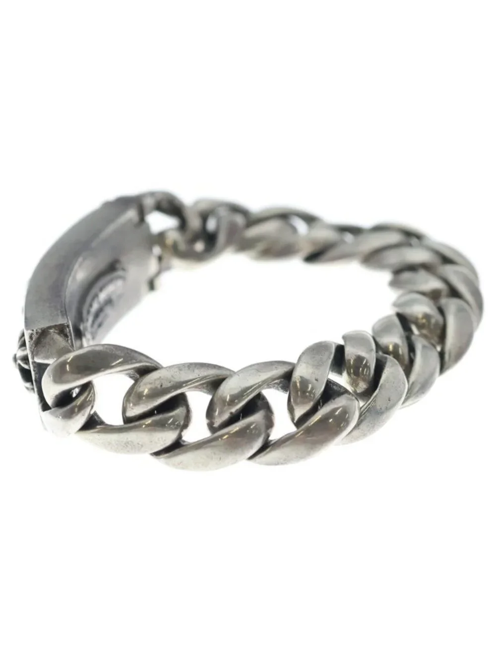 Chrome Hearts ID Silver Bracelet